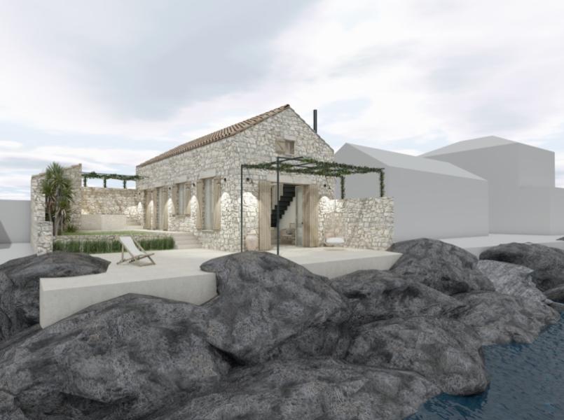 Μετατροπή Παλιάς Πέτρινης Αποθήκης για Σκάφος σε Εξοχική Κατοικία